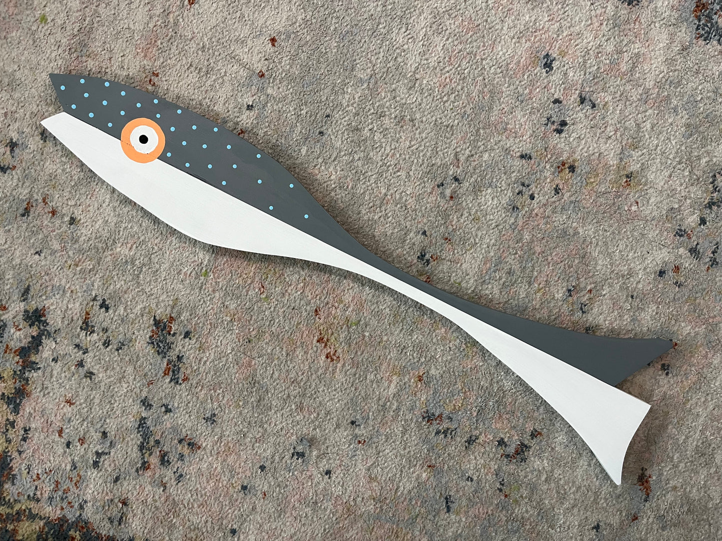 Grey Polkadot Fish