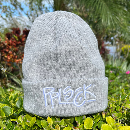 Light Grey Champion Logo Beanie