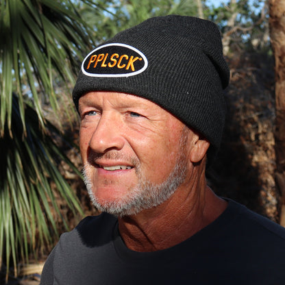 Heather Charcoal Sportsman Beanie